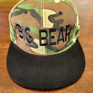 Camo snapback from "Big Bear"